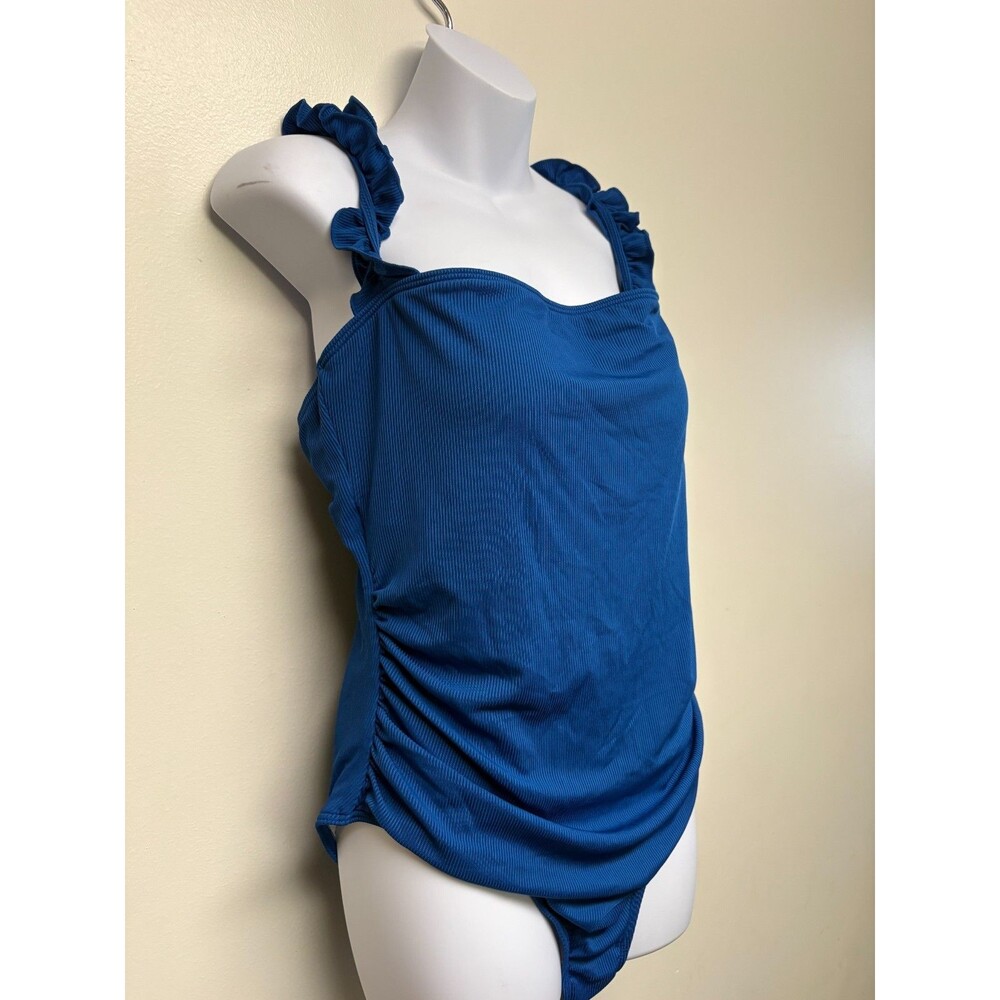 Eomenie women's XL one piece swimsuit blue - Excellent pre-owned